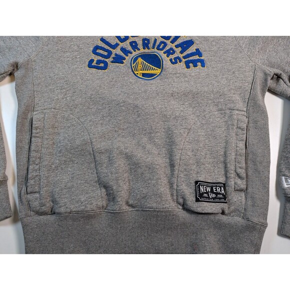 New Era Golden State Warriors Basketball Hoodie - Men’s Medium - Picture 2 of 10